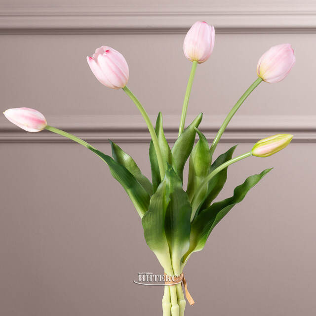 Силиконовые тюльпаны Sapori Di Marzo 5 шт, 40 см EDG