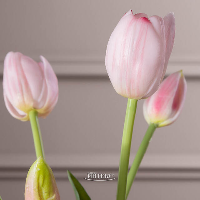 Силиконовые тюльпаны Sapori Di Marzo 5 шт, 40 см EDG