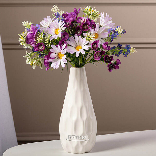 Искусственный букет Serrano 28 см фиолетовый EDG