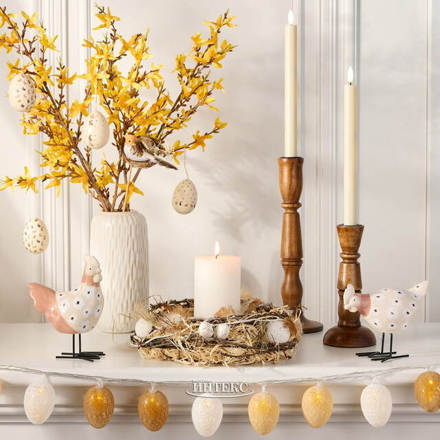 Искусственная ветка Форзиция Солнечная 78 см EDG (ЭДГ)