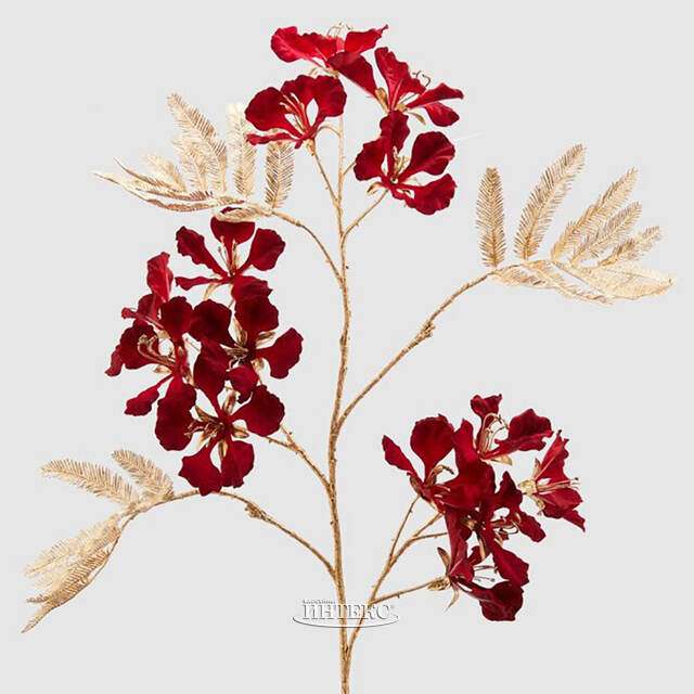 Искусственная ветка Doretta 103 см красная EDG