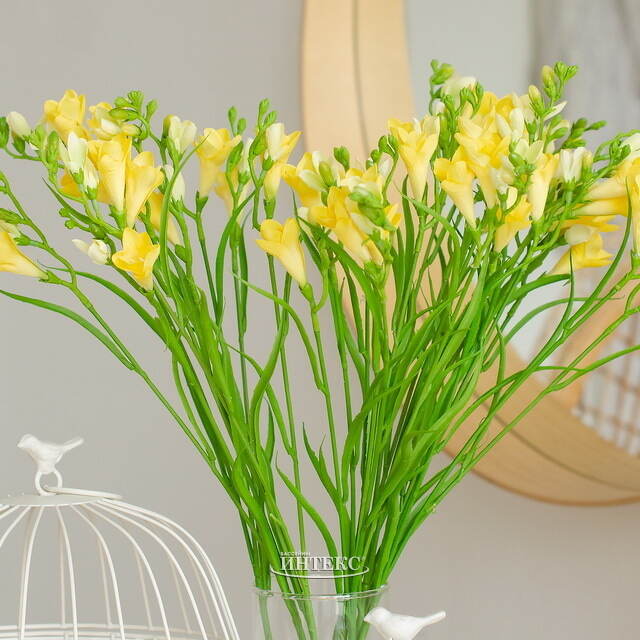 Искуcственный цветок Фрезия - Армстронг 65 см EDG (ЭДГ)