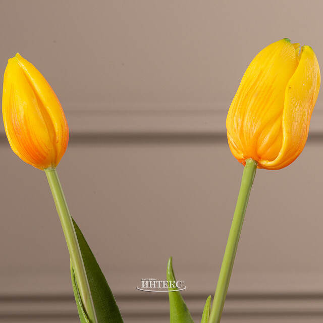 Силиконовые тюльпаны Arethusa 5 шт, 40 см EDG