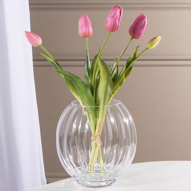 Силиконовые тюльпаны Abe Lenstra 5 шт, 40 см EDG