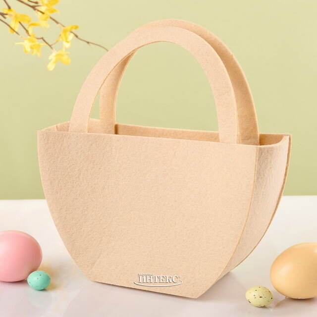 Сумка для подарков Счастливый Кролик 20*12 см, фетр Breitner (Брайтнер)