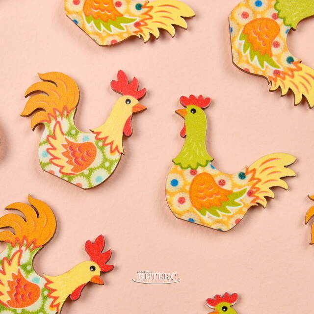 Украшения на липучке Петушок, 18 шт Breitner (Брайтнер)