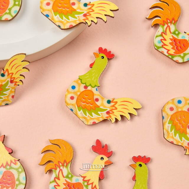 Украшения на липучке Петушок, 18 шт Breitner (Брайтнер)