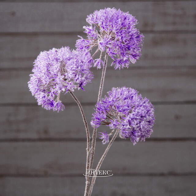 Искусственная ветка Аллиум 80 см Kaemingk