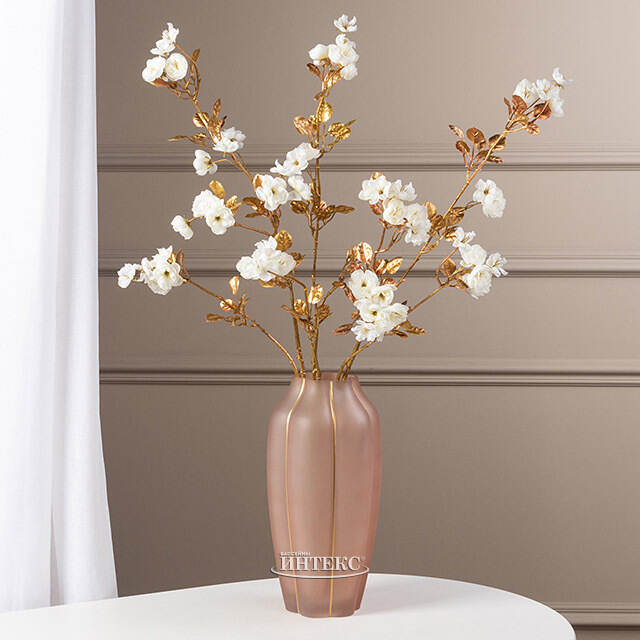 Декоративная ветка Ла Вилла Котта 87 см белая Kaemingk (Кейминг)