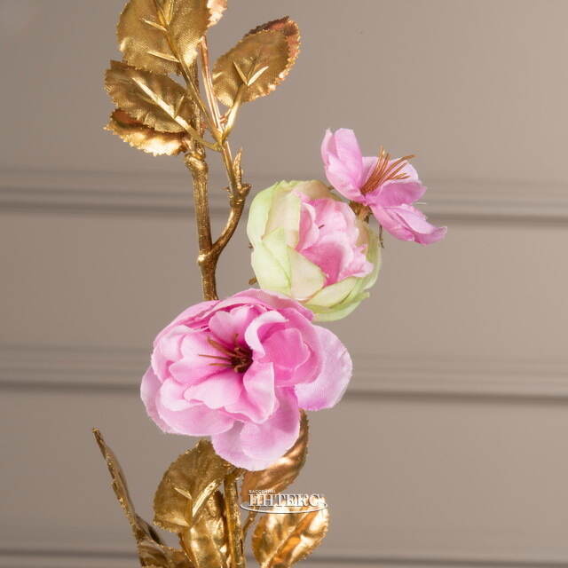 Декоративная ветка Ла Вилла Котта 87 см розовая Kaemingk (Кейминг)