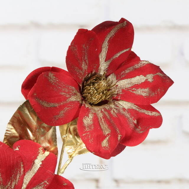 Искусственная Магнолия Ruby Wine 70 см Kaemingk