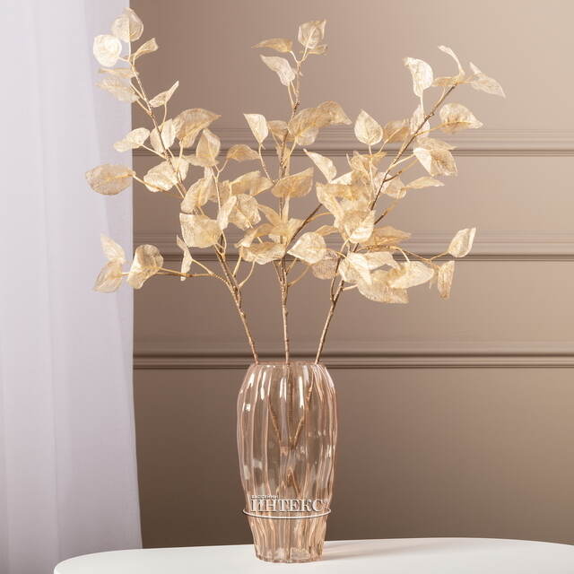 Искусственная ветка Coolfire 72 см золотая EDG