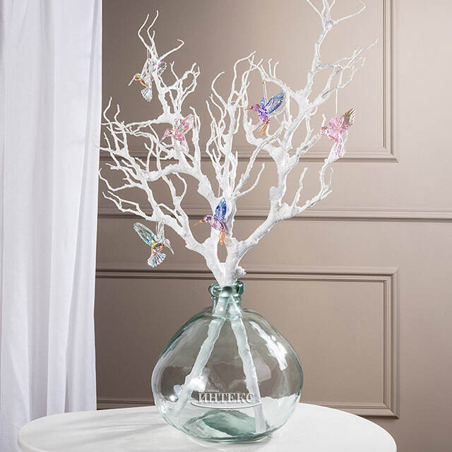 Искусственная ветка Акация Бьянко 100 см EDG (ЭДГ)