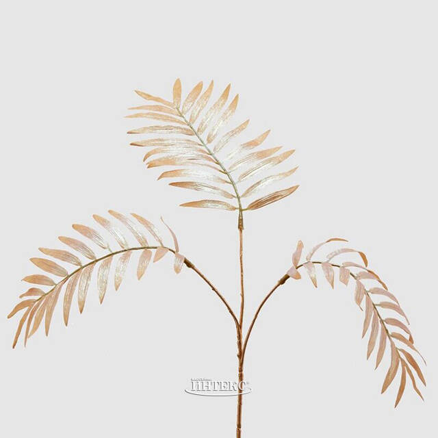 Искусственная ветка Хамедорея Лия 50 см ореховая EDG