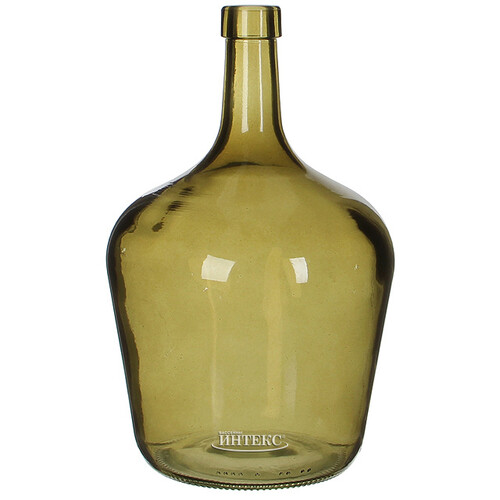 Бутылка декоративная "Мануэла", 24*15.5 см, оливковый Edelman