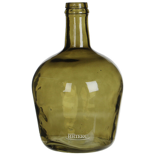 Бутылка декоративная "Мануэла", 30*19 см, оливковый Edelman