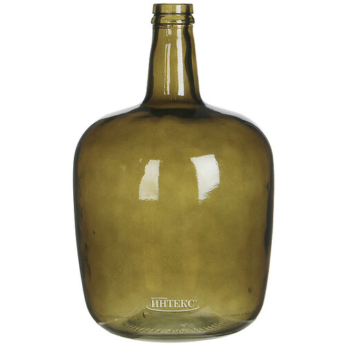 Бутылка декоративная "Мануэла", 37*22 см, оливковый Edelman