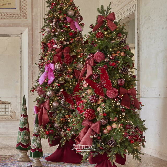 Искусственная ветка Гранат Легрелле 76 см розовая EDG