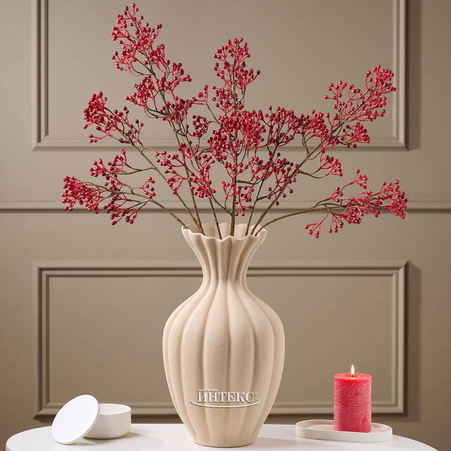 Искусственная ветка Шиповник 90 см EDG