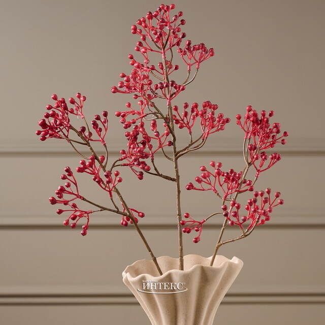 Искусственная ветка Шиповник 90 см EDG