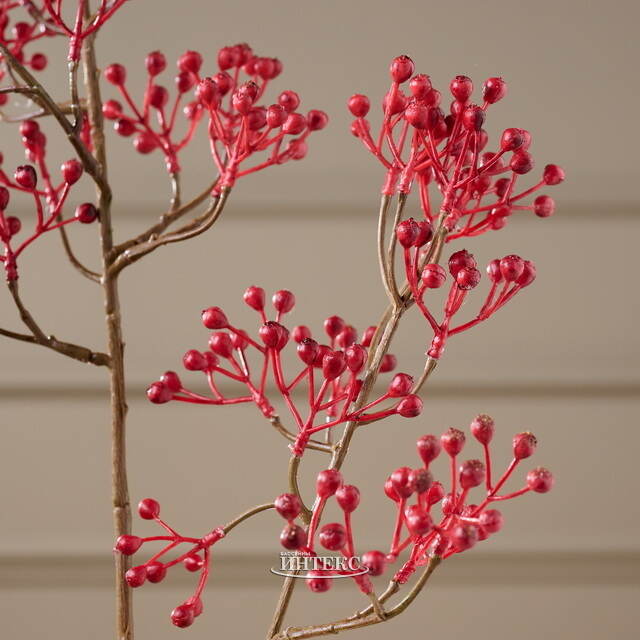 Искусственная ветка Шиповник 90 см EDG