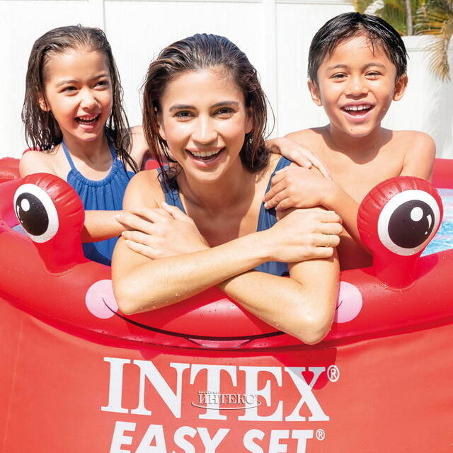 Надувной бассейн 26100 Intex Easy Set - Happy Crab 183*51 см INTEX