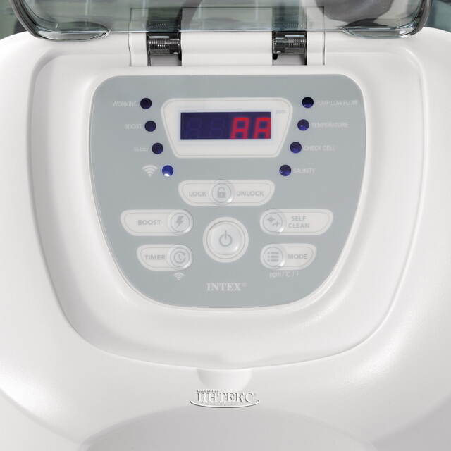 Хлоргенератор Intex (Интекс) 26690 Model (Модель) QS1600 Plus для бассейна до 68 000 л, с Wi-Fi INTEX (Интекс)