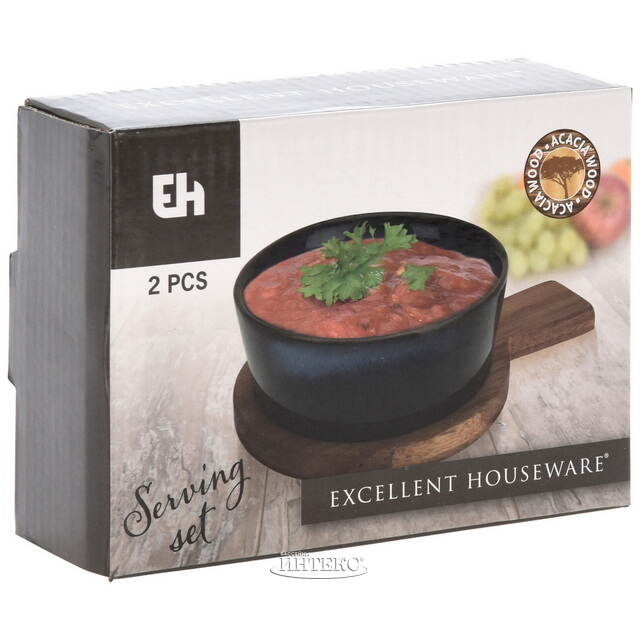 Набор для сервировки Pembrey 16*10 см синий, 2 предмета Koopman (Купман)