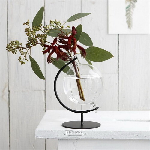 Стеклянная ваза для декора Мальсибер 14 см Ideas4Seasons