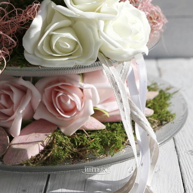 Стеклянная тарелка Lurua 20 см круглая Ideas4Seasons