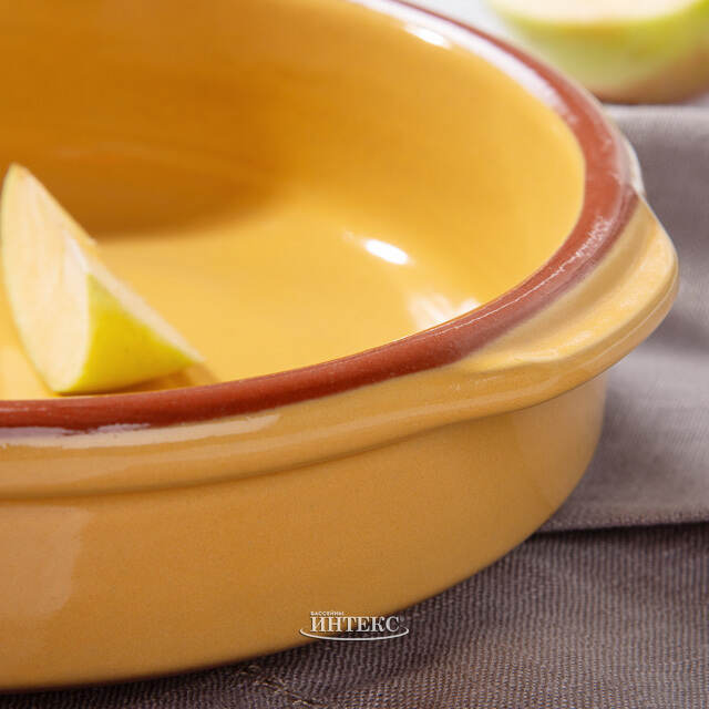 Керамическое блюдо Селена 18*4 см, 650 мл, песочное Koopman