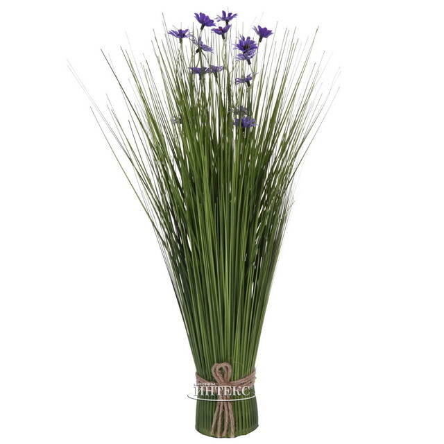 Искусственный букет Полевые Цветы 55 см фиолетовый Koopman