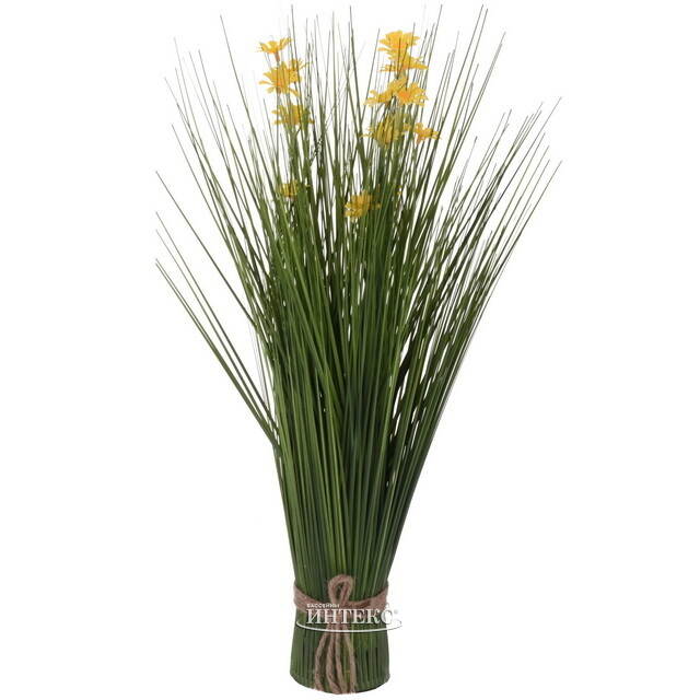 Искусственный букет Стэнхоуп: Полевые Цветы 55 см желтый Koopman