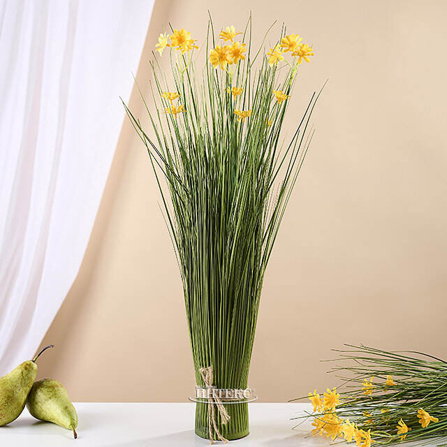 Искусственный букет Стэнхоуп: Полевые Цветы 55 см желтый Koopman