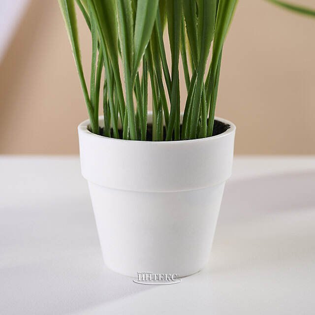 Искусственный цветок в горшке Стейнс: Нарцисс 21 см Koopman (Купман)