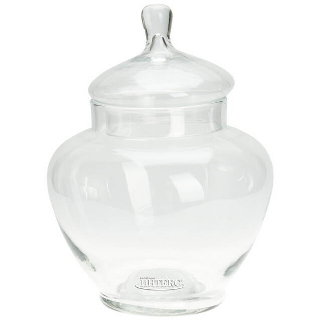 Конфетница с крышкой Preston 31 см, стекло Koopman