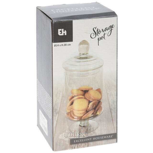 Конфетница Kerton 28 см, стекло Koopman