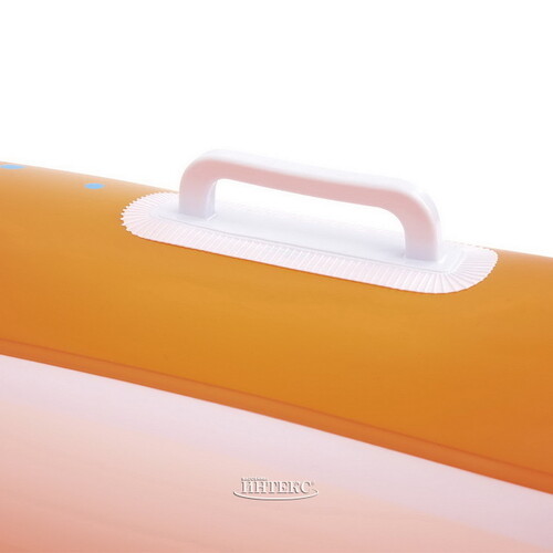 Детская надувная лодка Junior Raft - Крабики 119*79 см, оранжевая Bestway