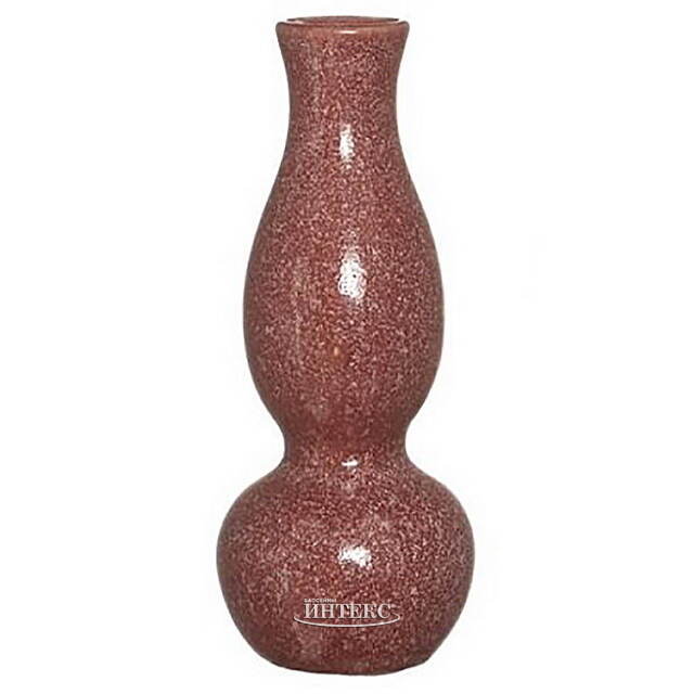 Керамическая ваза Лоренсо 15 см марсала Ideas4Seasons (Идеас Фор Сезонс)