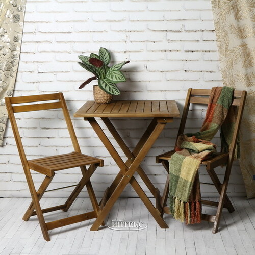 Комплект мебели для балкона Альменара: 1 стол + 2 стула Koopman