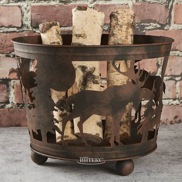 Чаша для костра Лесной Огонек 45 см, металл Kaemingk