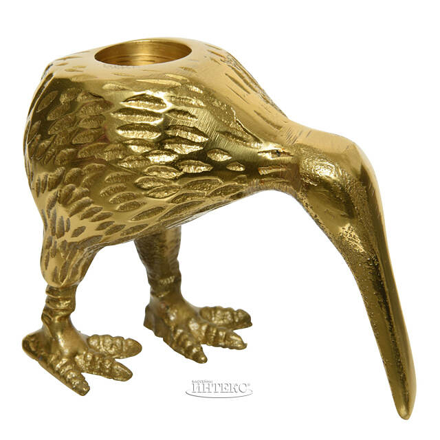 Металлический подсвечник Птица Киви 9 см Kaemingk (Кейминг)