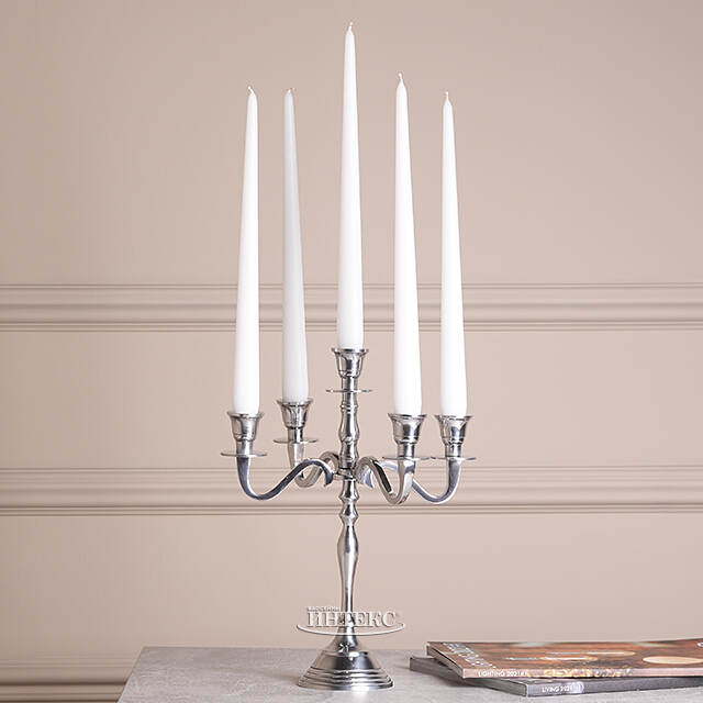 Подсвечник-канделябр на 5 свечей Эймсберри 30 см Boltze