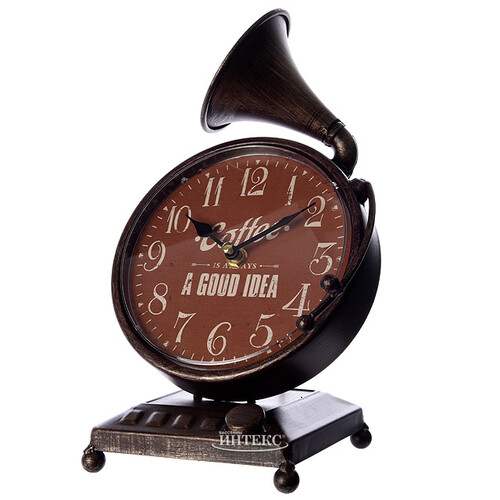 Настольные часы Граммофон  28*18 см, металл Kaemingk