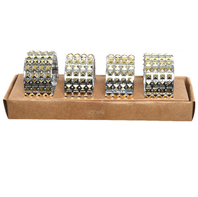 Кольца для салфеток Полетта 5 см, 4 шт Kaemingk (Кейминг)