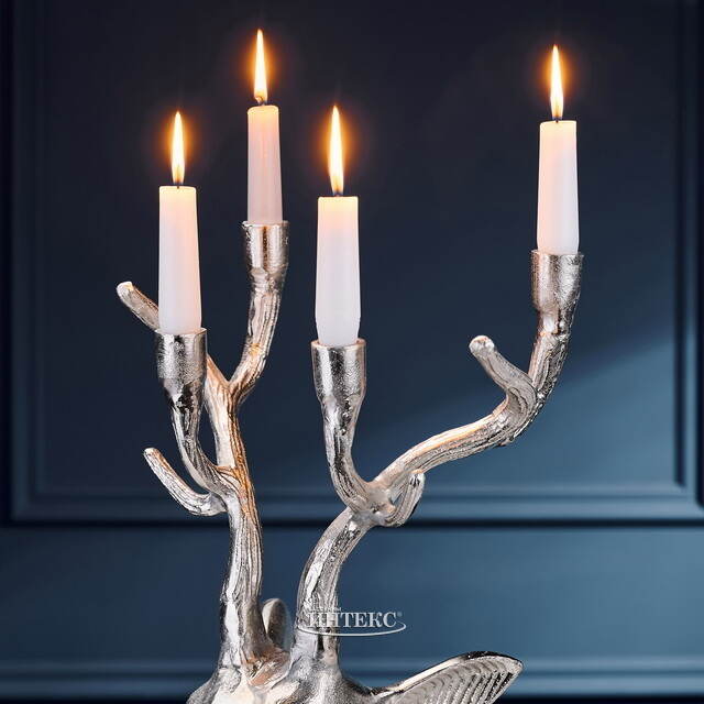 Декоративный канделябр Олень Haan 50 см Kaemingk