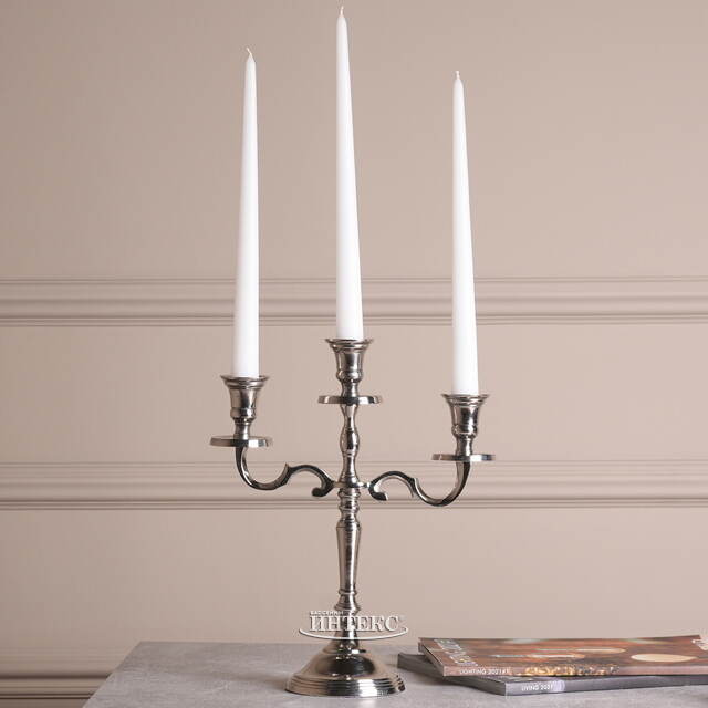 Канделябр на 3 свечи Chateau de Suscinio 30 см Kaemingk