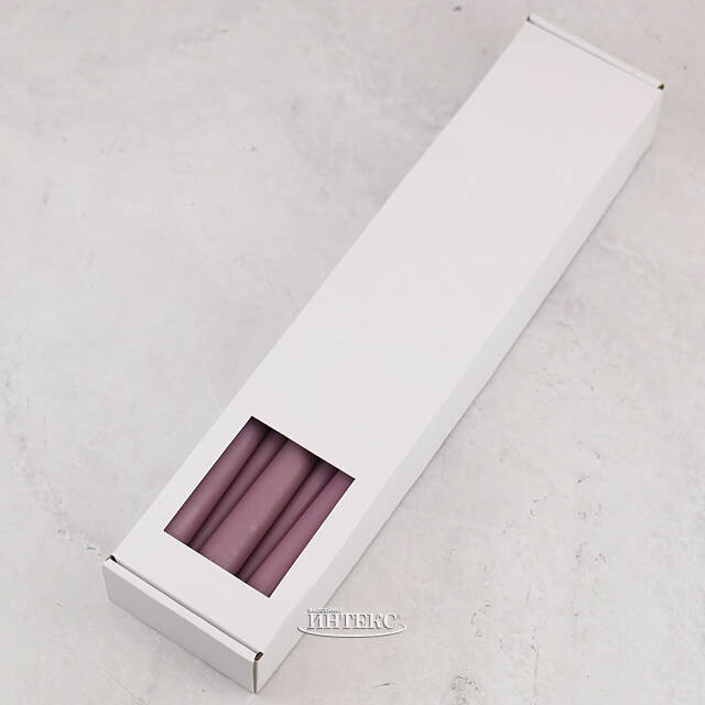 Высокая свеча 40 см Андреа аметистовая Candleslight (Кэндлслайт)