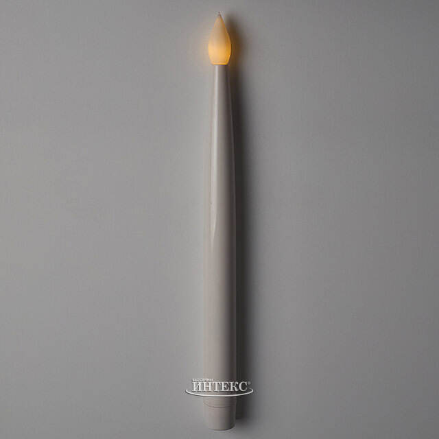 Столовые светодиодные свечи Вечер в Брюсселе 28 см, 4 шт, с пультом управления, на батарейках, IP20 Winter Deco