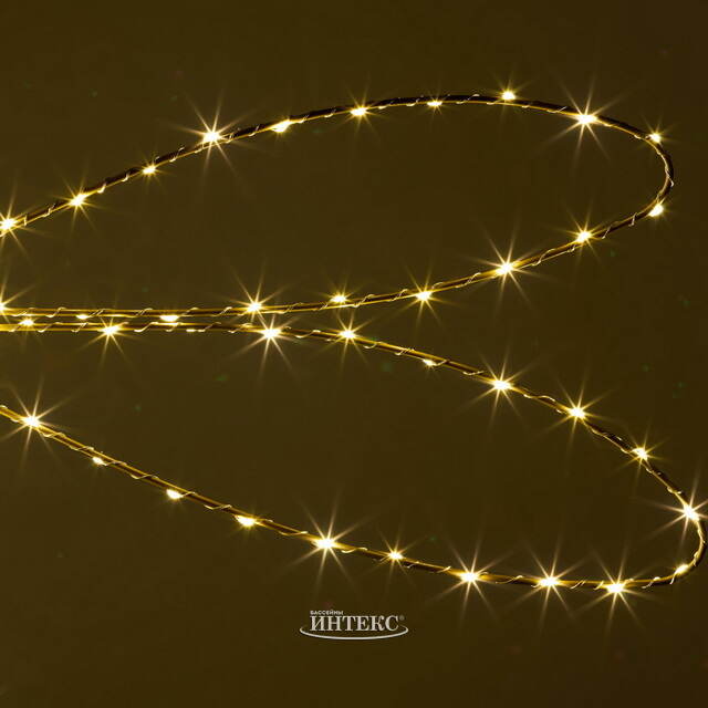 Плоское светодиодное украшение Стрекоза 80 см, 126 теплых белых LED ламп, IP44 Winter Deco